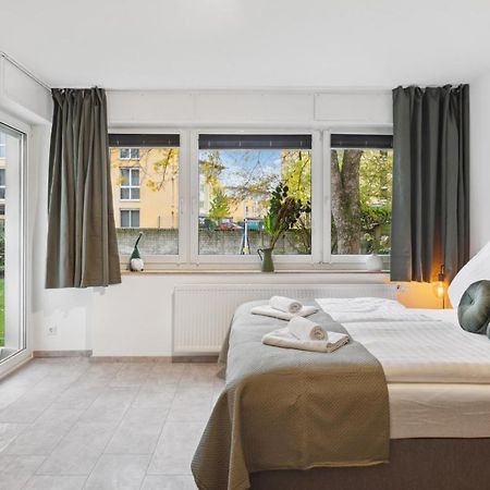 1 Zi. Wohnung, 34M², Parken, Messe Dus Duisburgo Exterior foto